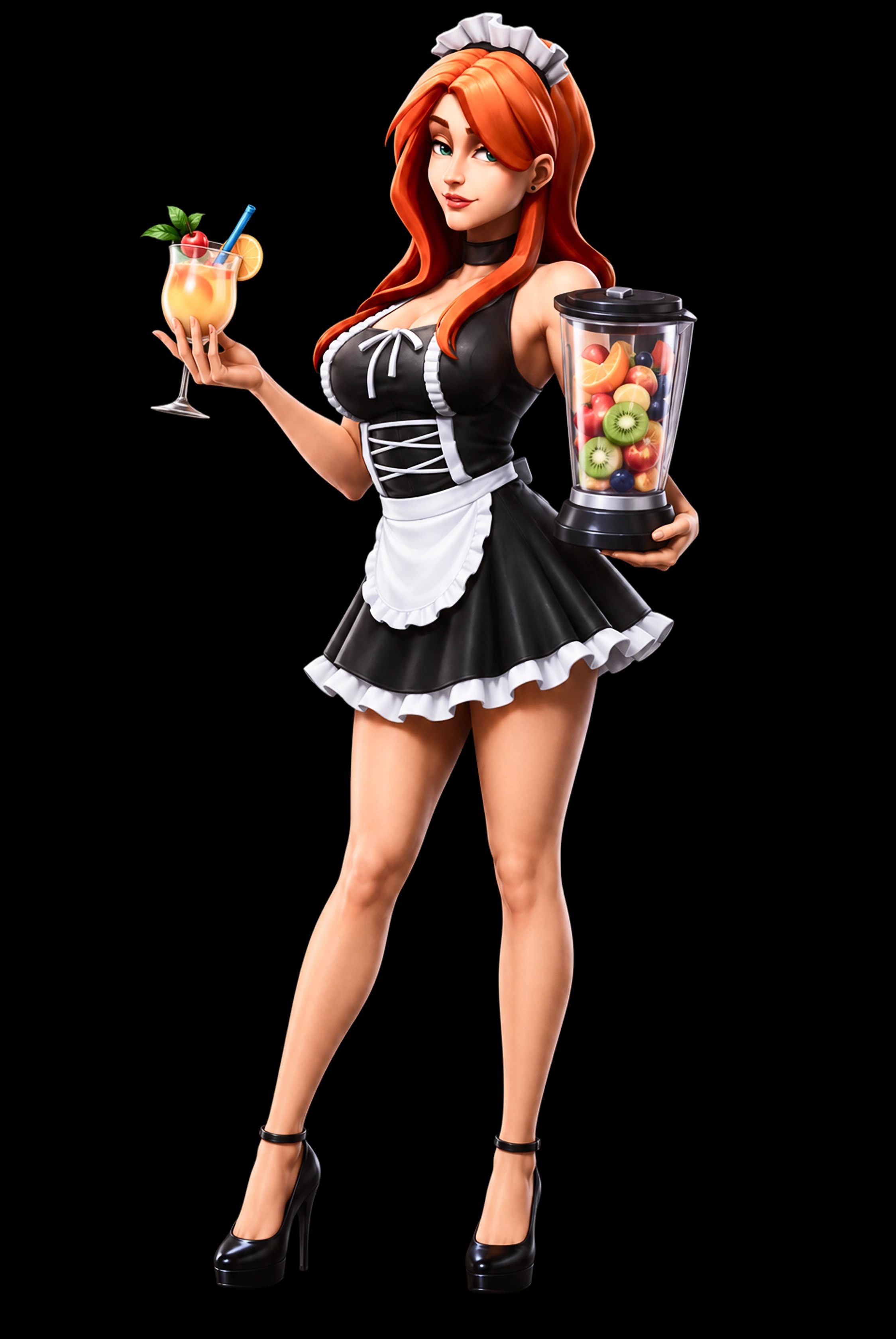Mix up the flavours of Fruit Cocktail game character