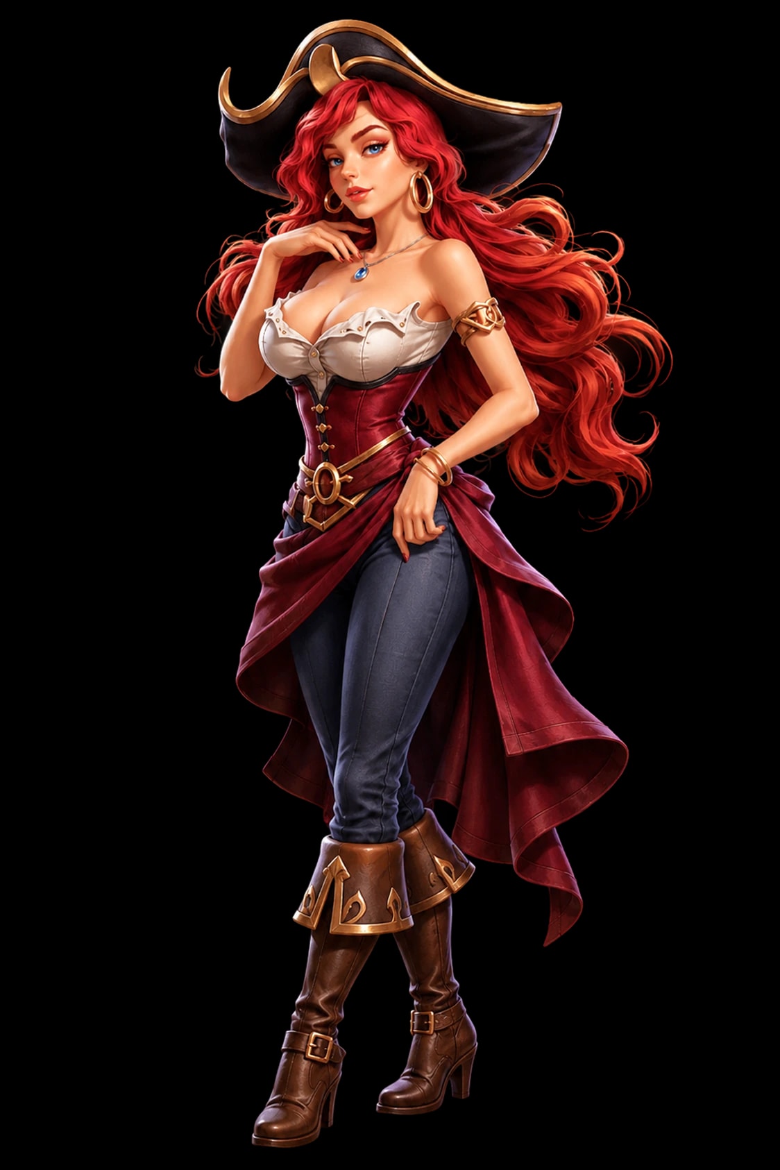 Chase your fortune in Pirate Dice game character