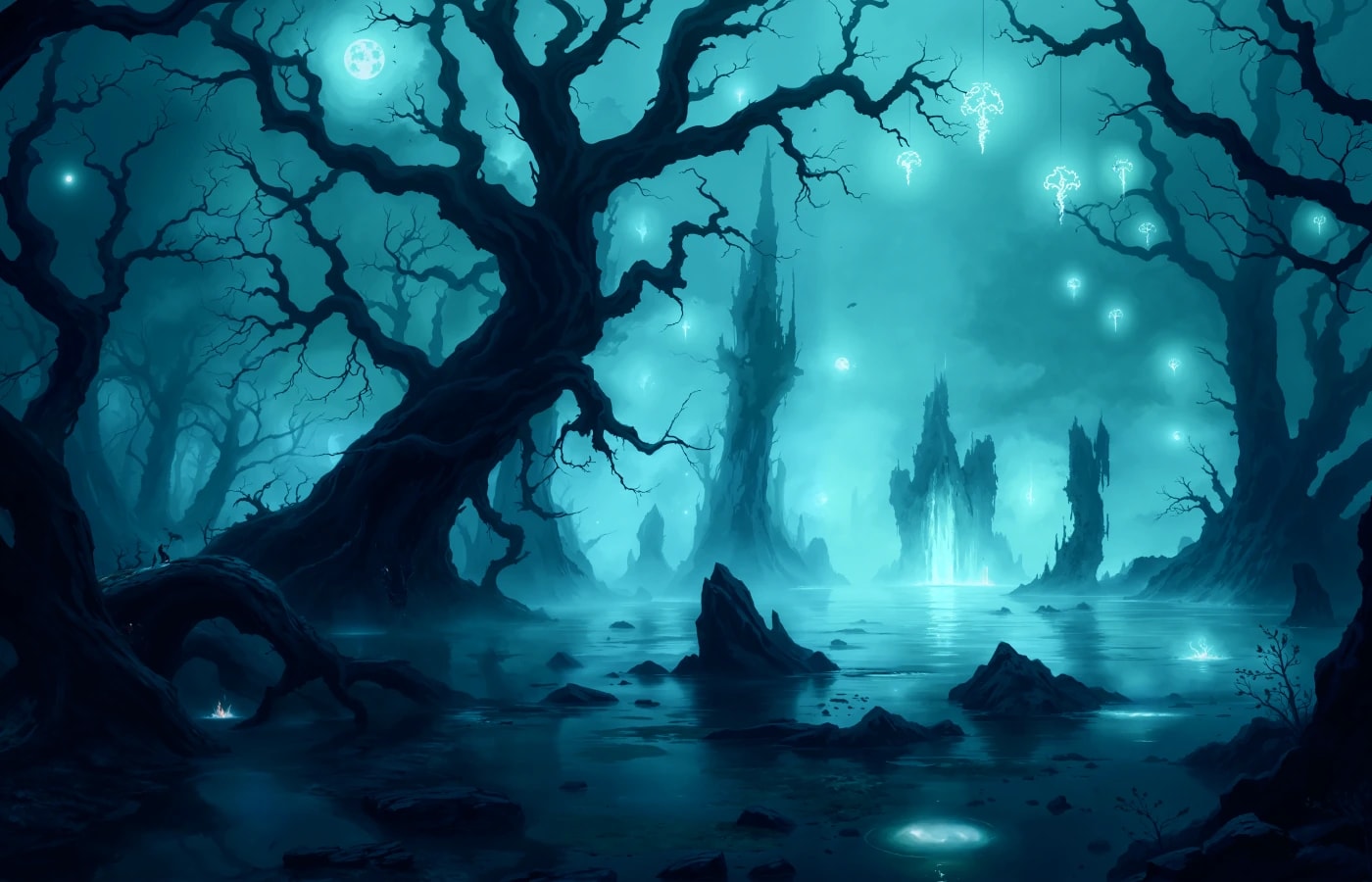 Embrace the Darkness of Vampire Curse game background