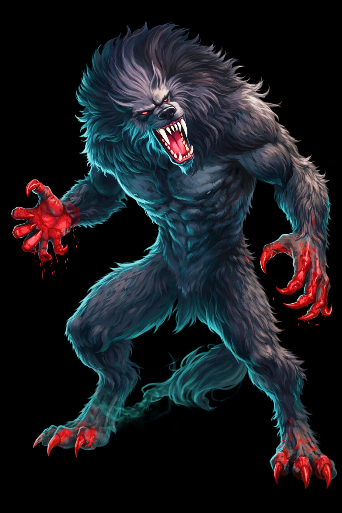 Embrace the Darkness of Vampire Curse game character